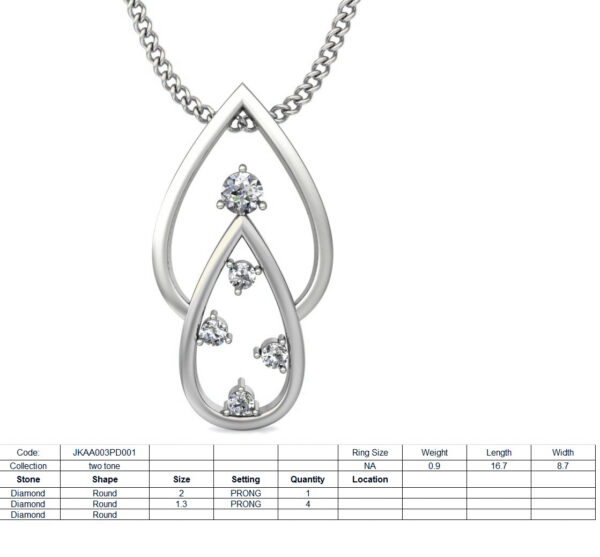 Hilya Necklace 00149 - Image 3
