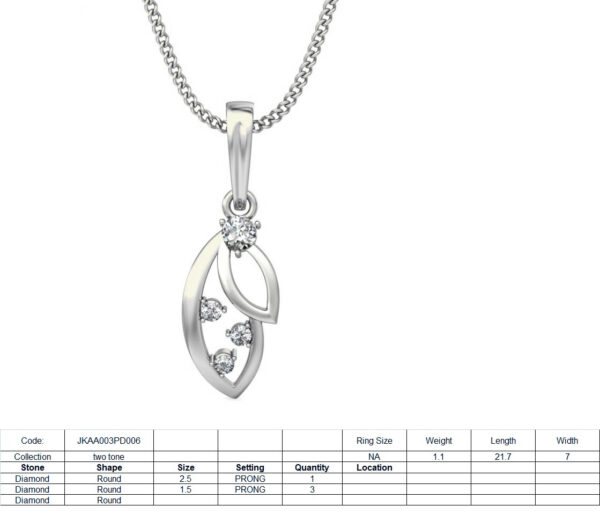Hilya Necklace 00154 - Image 3