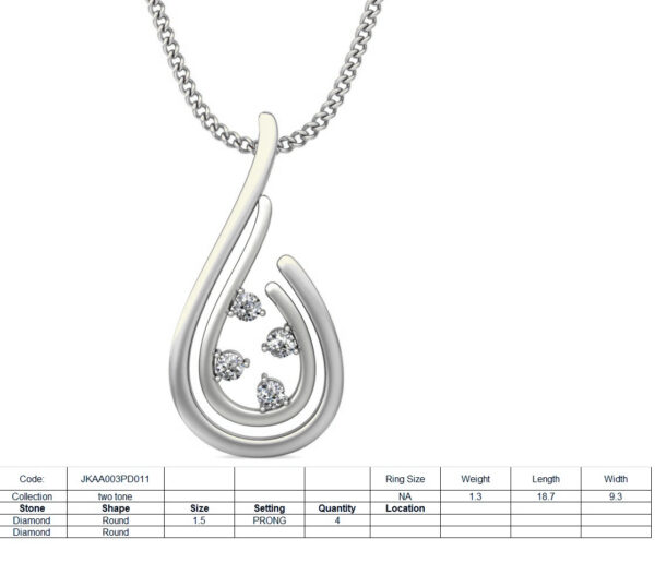 Hilya Necklace 00159 - Image 3