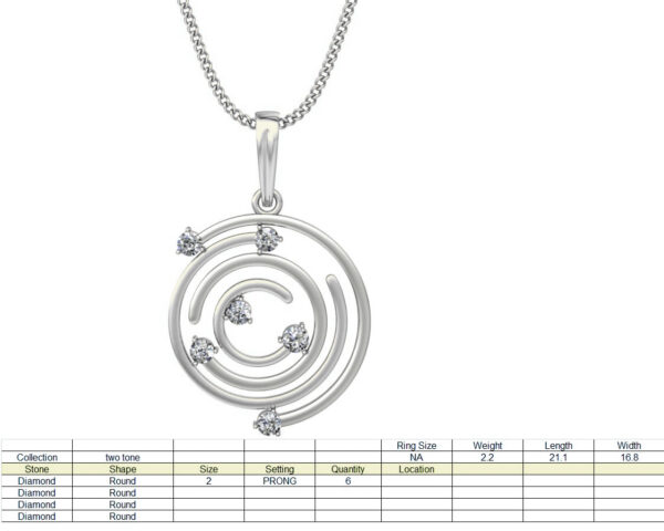 Hilya Necklace 00179 - Image 7
