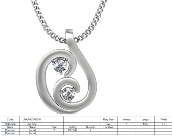 Hilya Necklace 00182 - Image 5