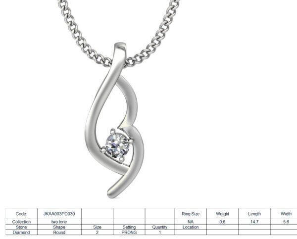 Hilya Necklace 00187 - Image 3