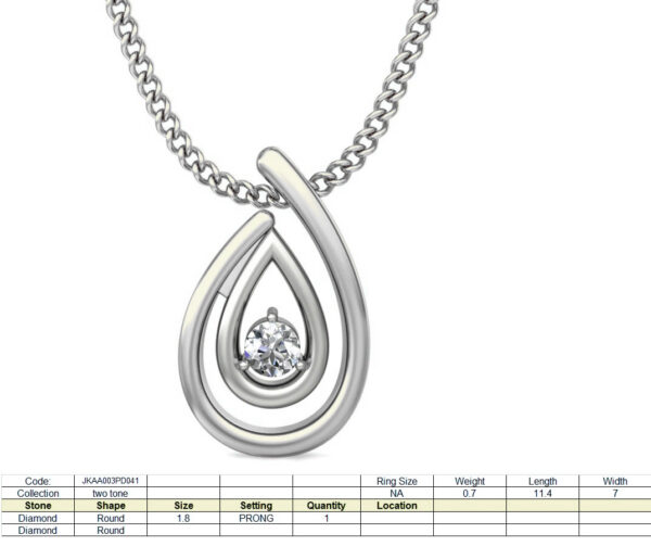 Hilya Necklace 00189 - Image 2
