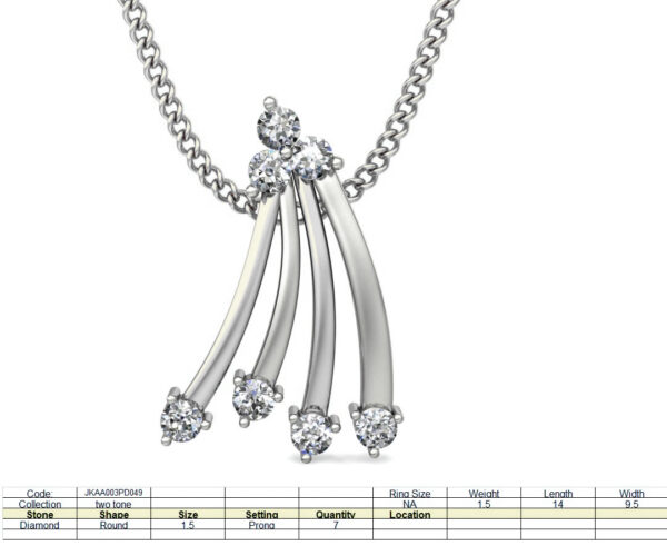 Hilya Necklace 00197 - Image 8
