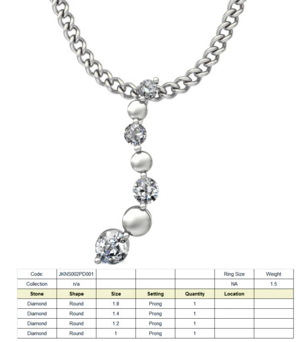 Hilya Necklace 00218 - Image 5