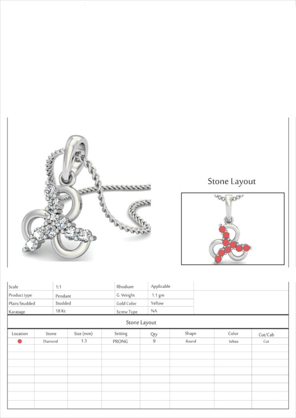 Hilya Necklace 00246 - Image 2