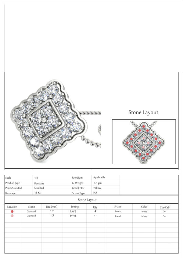 Hilya Necklace 00267 - Image 6