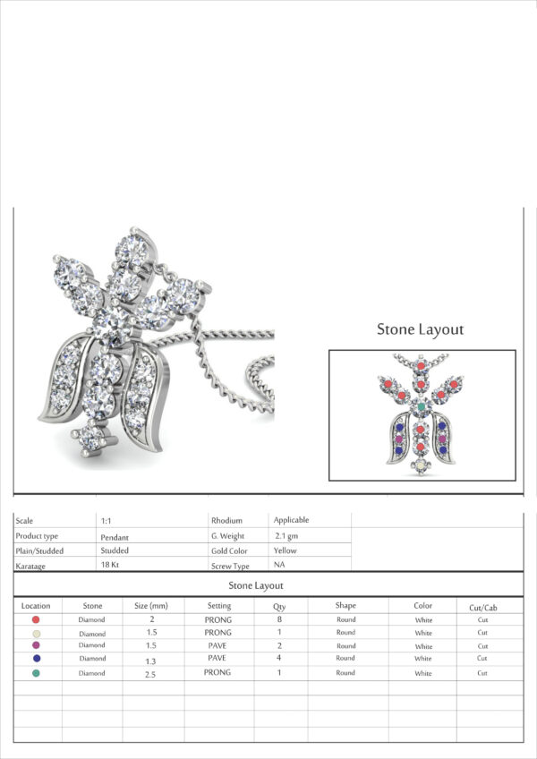 Hilya Necklace 00269 - Image 4