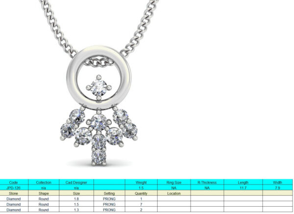 Hilya Necklace 00270 - Image 6