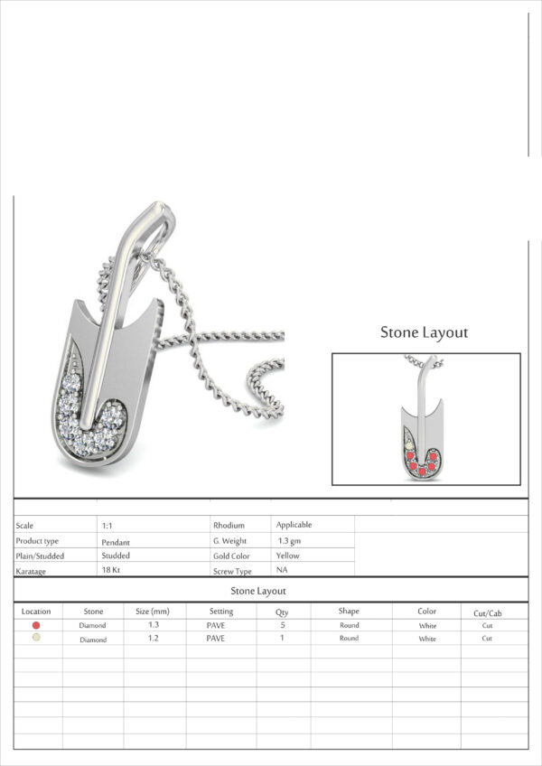 Hilya Necklace 00271 - Image 3